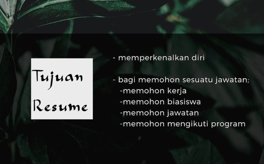 Contoh Karangan Resume Bahasa Melayu Laman Bahasa Melayu Spm Contoh
