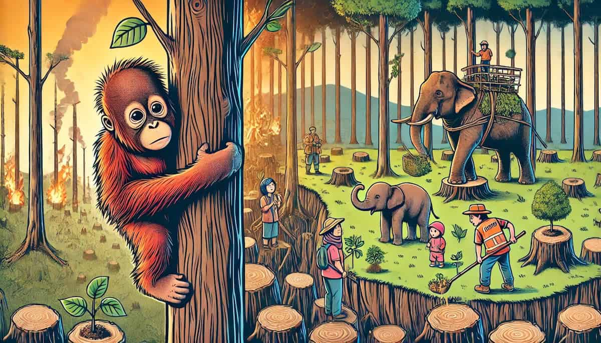 Karangan Kesan Pembalakan Haram