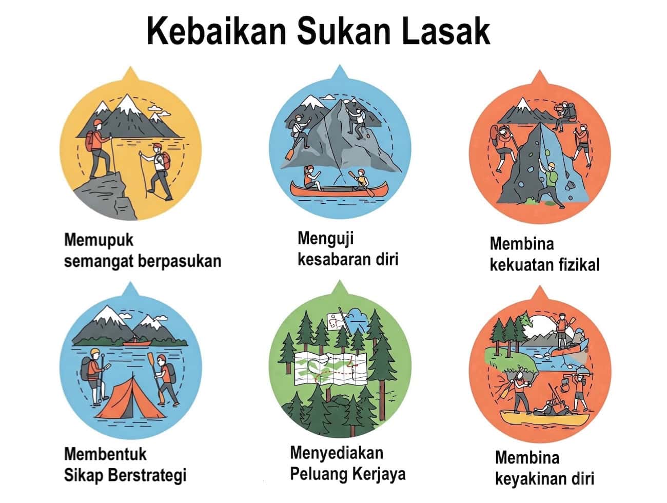 Kebaikan Sukan Lasak dalam kalangan Remaja